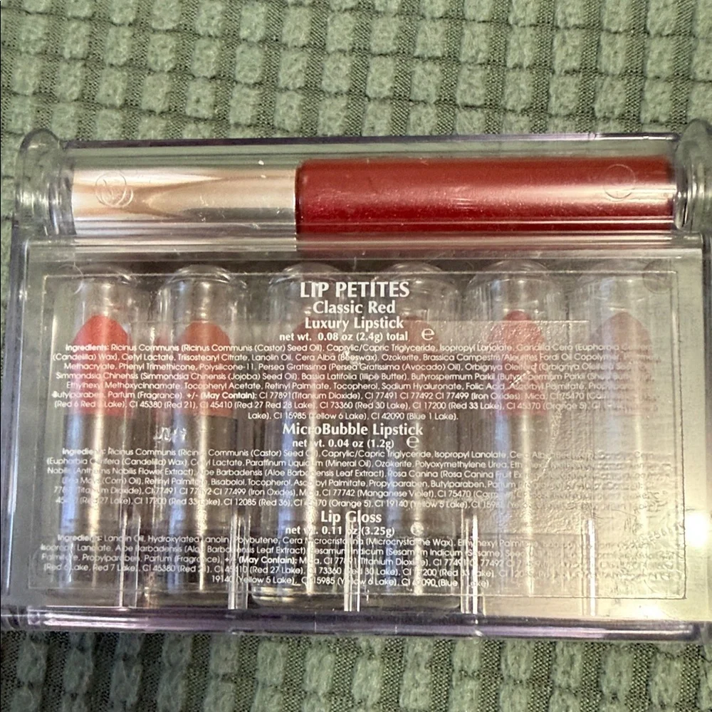 Matte Luxury Lipstick Set in Classic Red